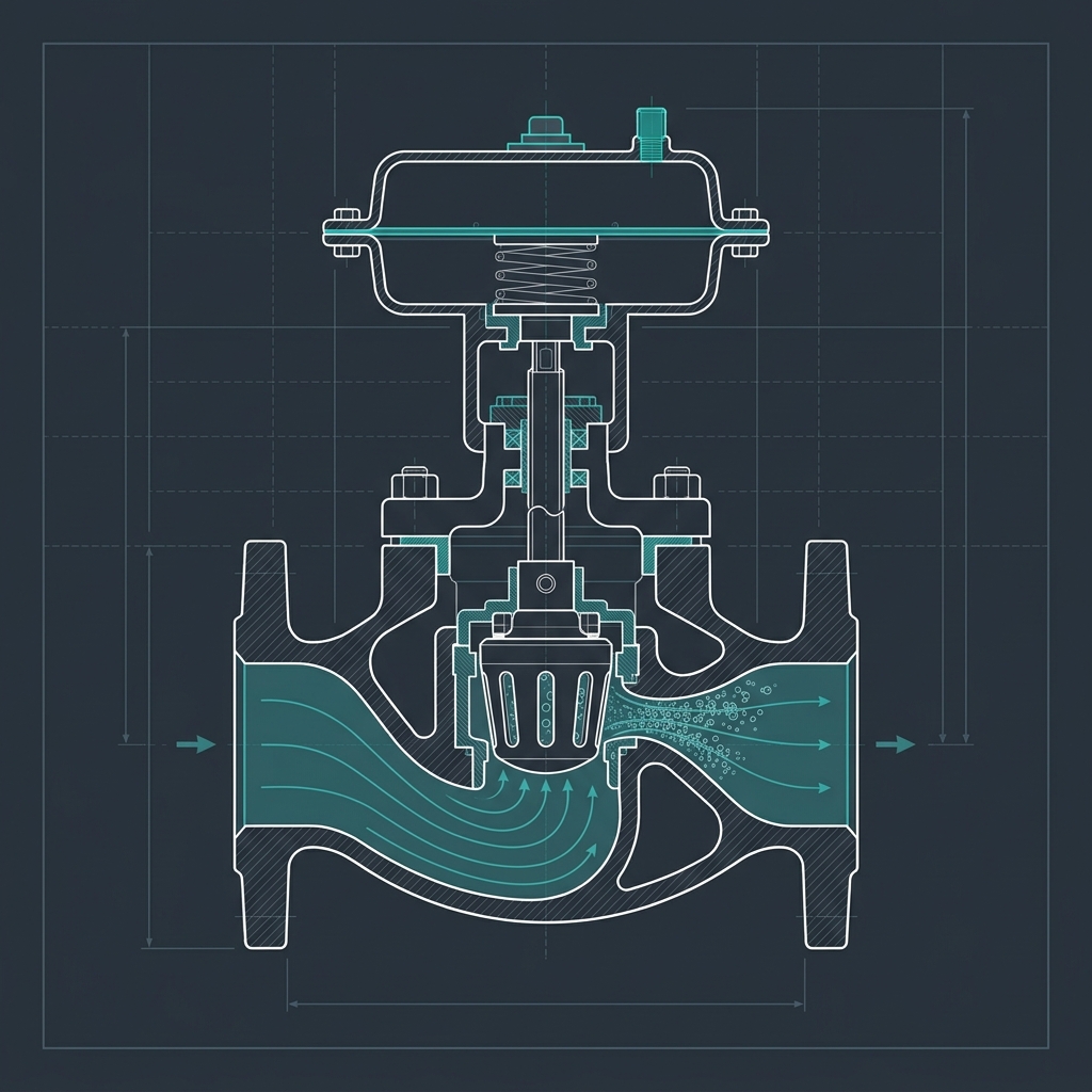 Control Valve Sizing: Why the Cv You Calculate Is Never the One Installed