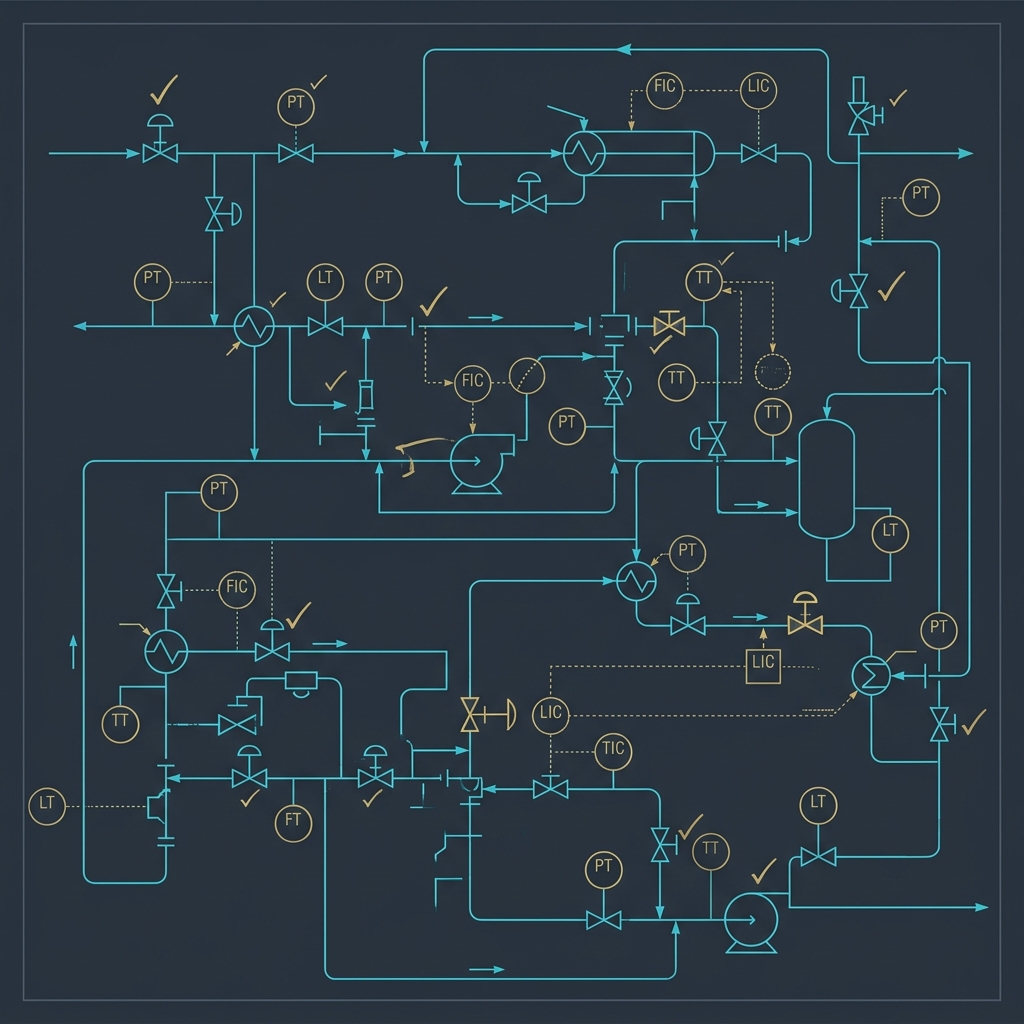 Pharma P&ID Review Checklist: 50 Things Most Engineers Miss