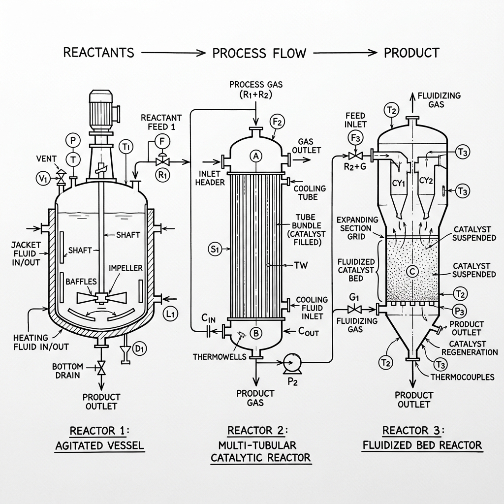 Type of Reactors, Key Considerations in Selection & Material of Construction (MOC)